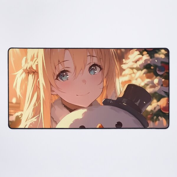 Item preview, Alice Zuberg Christmas Snow Man Sword Art Online Winter Holiday Fantasy Anime Girl designed and sold by HumbertoValveno.