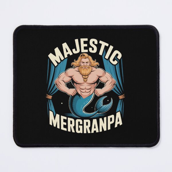 Item preview, Majestic Mergrandpa Mermaid Grandpa Merman Merfolk Merpeople designed and sold by VasilisLamArt.