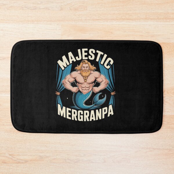 Item preview, Majestic Mergrandpa Mermaid Grandpa Merman Merfolk Merpeople  designed and sold by VasilisLamArt.