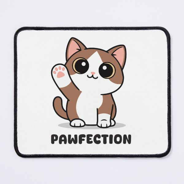 Item preview, Pawfection Cute Kawaii Cat Shirt for Cat Lovers designed and sold by Cat Quotes.