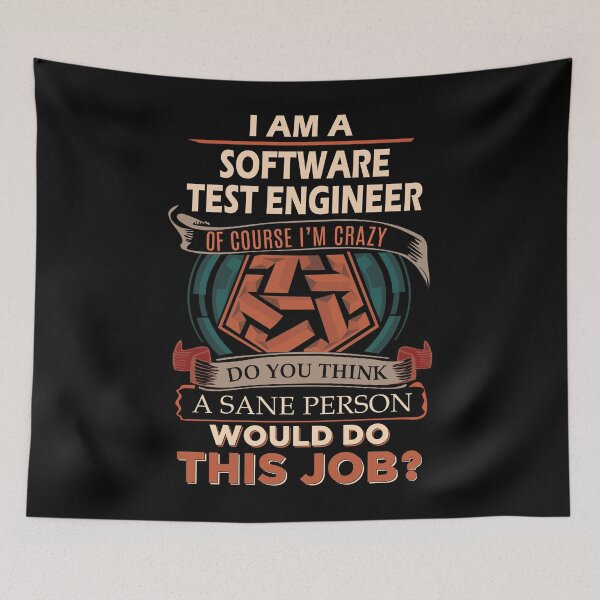 Item preview, Software Test Engineer designed and sold by chancjami9236.