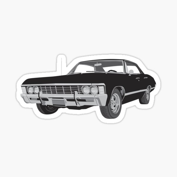 Supernatural  Sticker for Sale by Valentina Moia