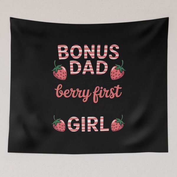Item preview, Bonus Dad of The Berry First Birthday Girl Strawberry Party designed and sold by NetoGalaxy.