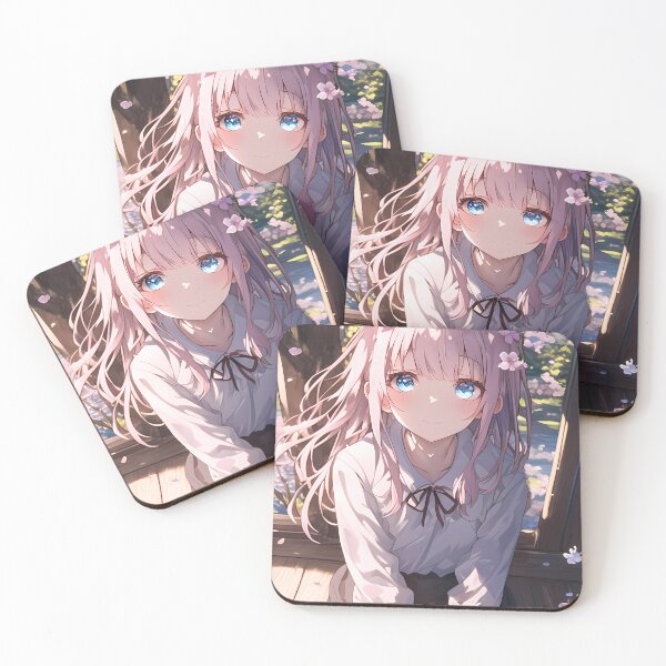 Item preview, Chika Fujiwara Anime Girl Sakura Spring Japan Pastel Blossom Kaguya Sama designed and sold by HumbertoValveno.
