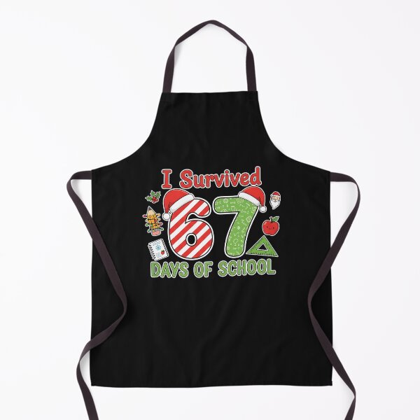 Item preview, I Survived 67 Days of School Christmas Teacher Design designed and sold by diyoor.
