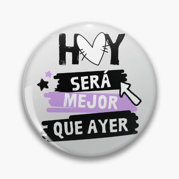 Item preview, Hoy Será Mejor Que Ayer - Spanish Motivational Cat Quote designed and sold by ConfuseLab Alt.