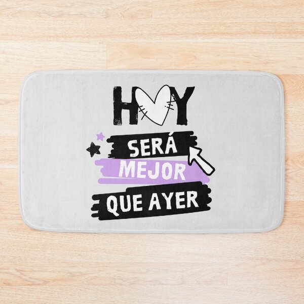 Item preview, Hoy Será Mejor Que Ayer - Spanish Motivational Cat Quote designed and sold by ConfuseLab Alt.