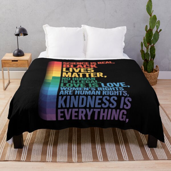 Item preview, Kindness is EVERYTHING Science is Real Love is Love  designed and sold by khorbiasieno.