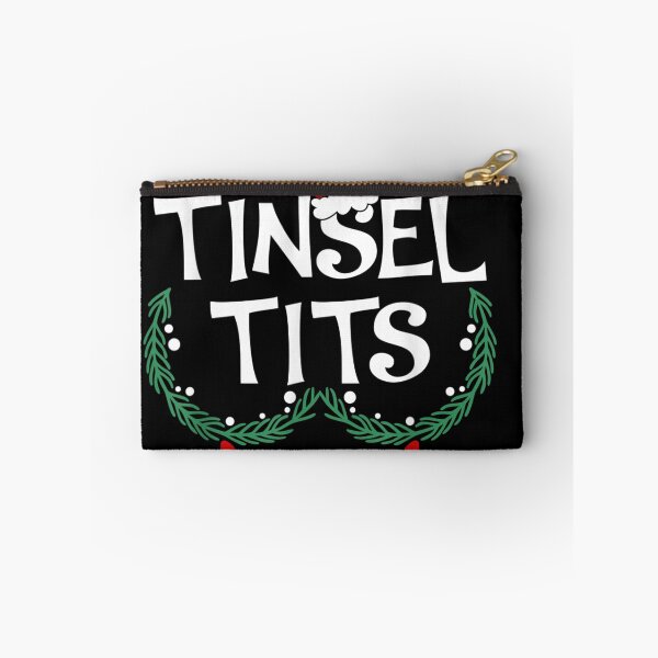 Item preview, Tinsel Tits Funny Christmas women's day ,Funny Tinsel Tits Matching Jingle Balls Christmas Couples designed and sold by PROTONEDL.