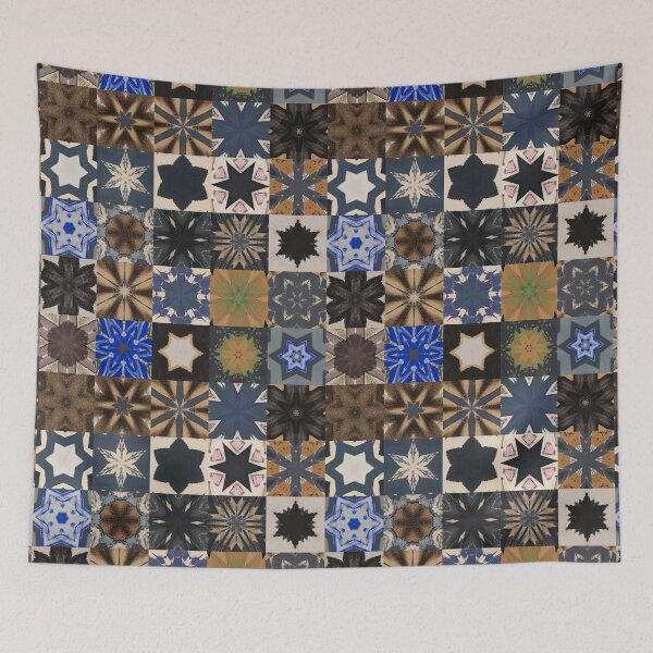 Item preview, Woodland Wonder Patchwork  by Jenny Meehan  designed and sold by Jenny Meehan Art Prints and Patterns  .