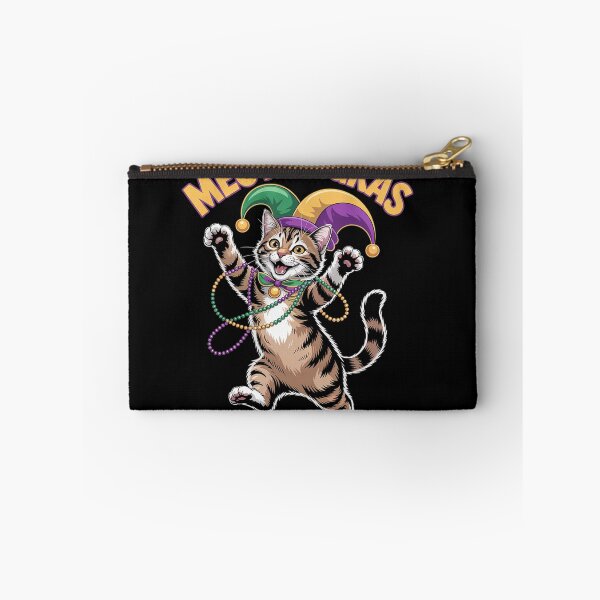 Item preview, 2026 Matching Mens Womans Funny Meowdi Gras Cat Mardi Gras designed and sold by Moxizz.