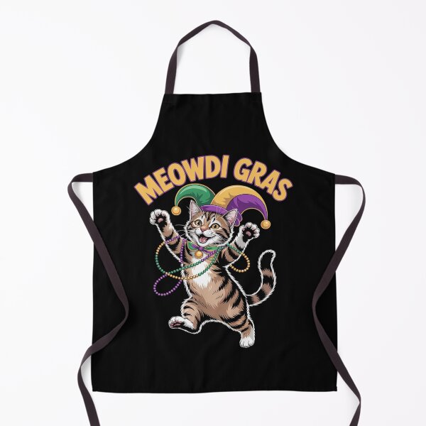 Item preview, 2026 Matching Mens Womans Funny Meowdi Gras Cat Mardi Gras designed and sold by Moxizz.