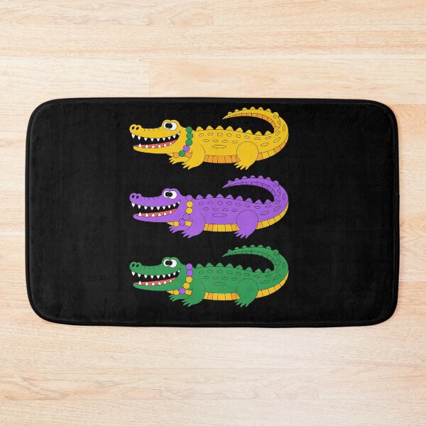 Item preview, Aligator Crocodiles Louisiana Mardi Gras Women Men Kids designed and sold by Moxizz.