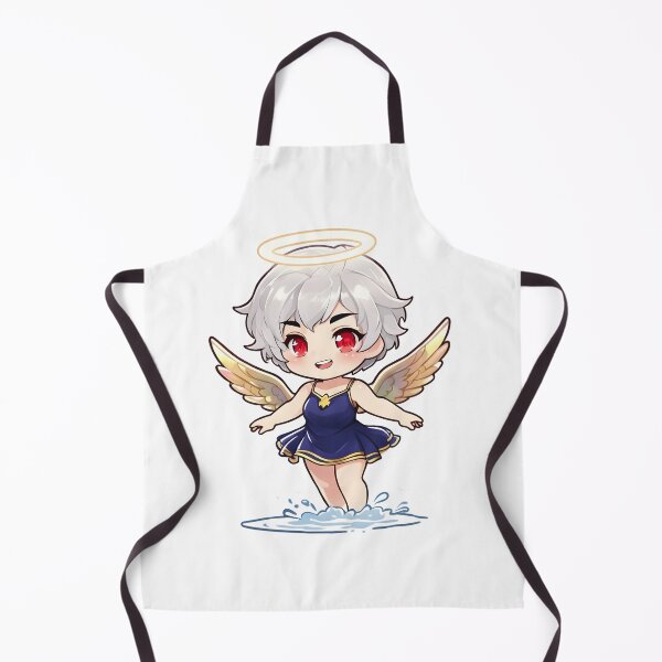 Item preview, Chibi Angel Girl — Cute Kawaii Anime Sticker designed and sold by AMPrintsArt.