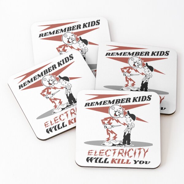 Item preview, CIPS Vintage Ad - Electricity will kill you designed and sold by RicoMcCullough.