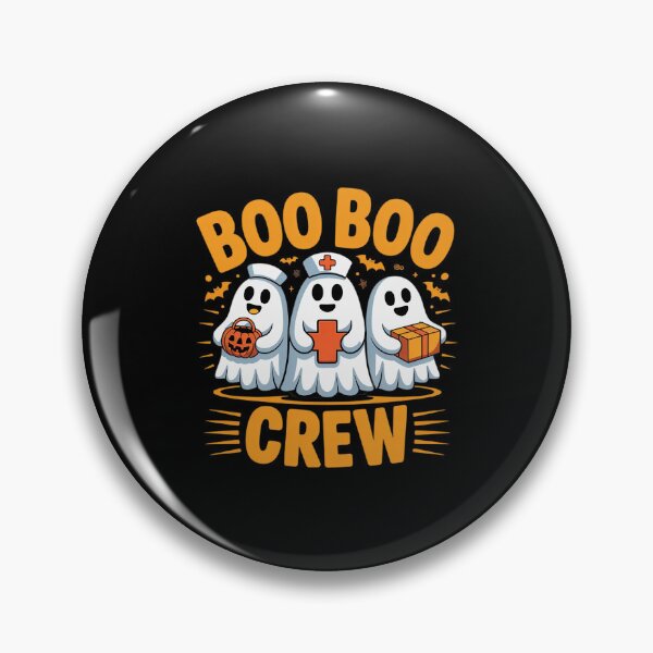 Item preview, Boo Boo Crew Nurse Ghost Nursing Halloween Spooky Nurse designed and sold by SnackPAC.