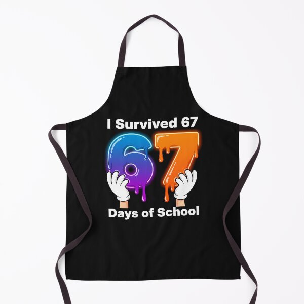 Item preview, I Survived 67 Days Of School Ice Cream Drip Gen Alpha Slang designed and sold by diyoor.