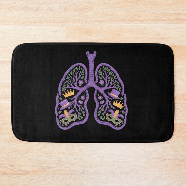 Item preview, Anatomical Lungs Mardi Gras Nurse Mardi Gras Outfits designed and sold by Moxizz.