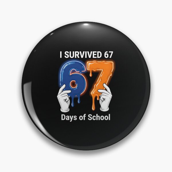 Item preview, I Survived 67 Days Of School Ice Cream Drip Gen Alpha Slang  designed and sold by diyoor.