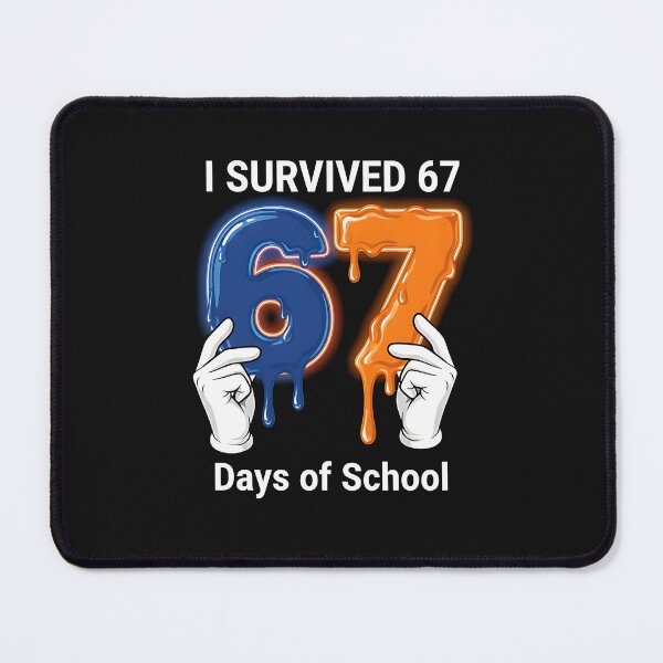 Item preview, I Survived 67 Days Of School Ice Cream Drip Gen Alpha Slang designed and sold by diyoor.