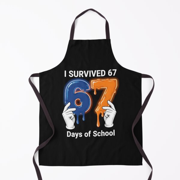Item preview, I Survived 67 Days Of School Ice Cream Drip Gen Alpha Slang designed and sold by diyoor.