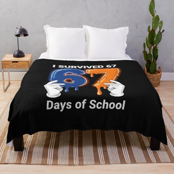 Item preview, I Survived 67 Days Of School Ice Cream Drip Gen Alpha Slang designed and sold by diyoor.