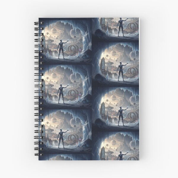 Item preview, Flat Earth Beyond the Ice Wall – Agarta Realms Artwork vol.1 designed and sold by Bocianessco.
