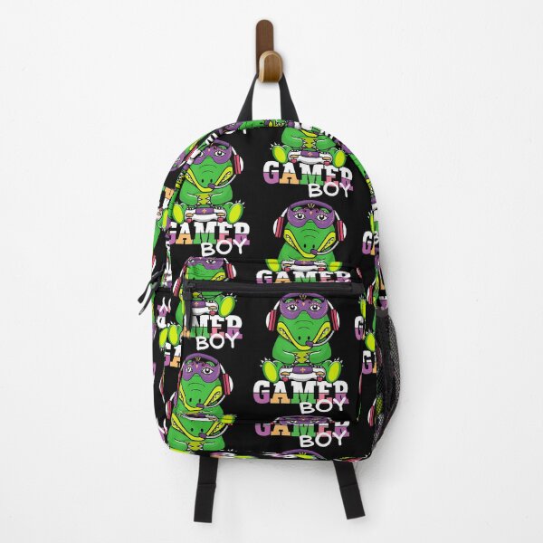 Item preview, Mardi Gras Alligator Gamer Gaming Video Games Men Boys Kids designed and sold by ToriKarla.