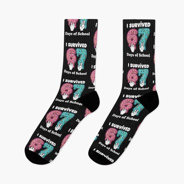 Item preview, I Survived 67 Days Of School Ice Cream Teacher Six Seven Kid  designed and sold by diyoor.