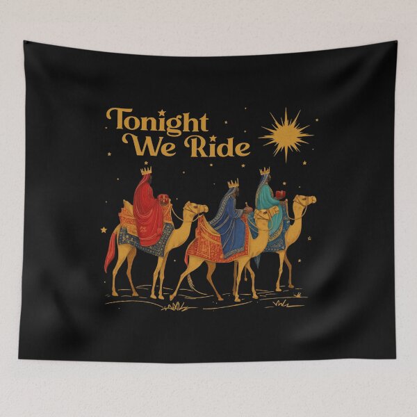 Item preview, Tonight We Christian Ride Christmas Christian - Three Wise Men Christian designed and sold by dtyqmen.