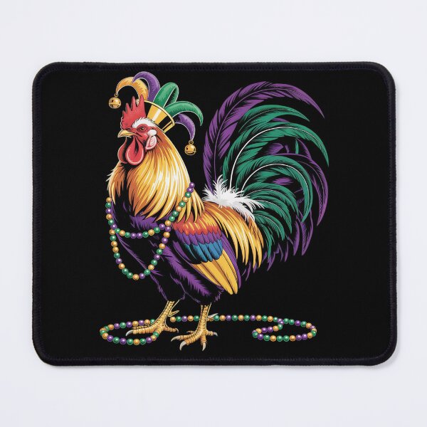 Item preview, Chicken Beads Mardi Gras Carnival Farming Farmer Animal designed and sold by Moxizz.