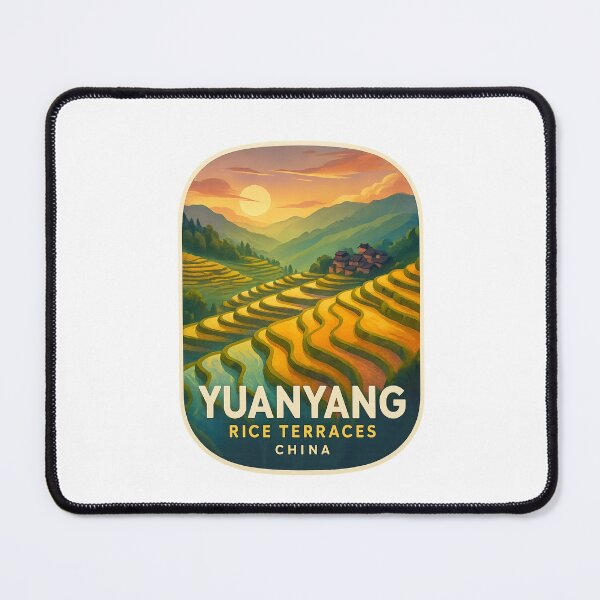 Item preview, Golden Hour over Yuanyang Terraced Hills, Yunnan, China designed and sold by Places On Earth.
