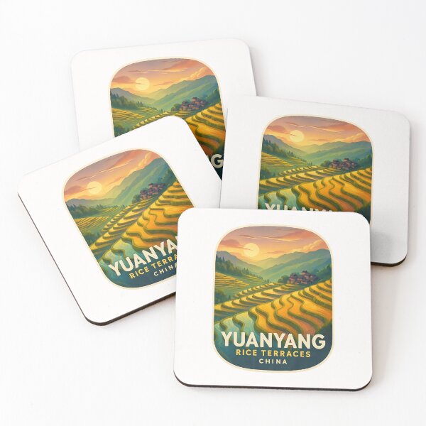Item preview, Golden Hour over Yuanyang Terraced Hills, Yunnan, China designed and sold by Places On Earth.