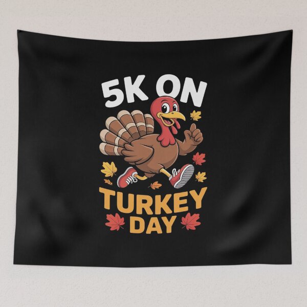Item preview, 5K On Turkey Day Race Thanksgiving For Turkey Trot  designed and sold by RuthGAArt.