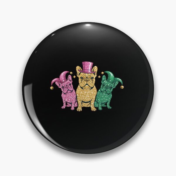 Item preview, French Bulldog Dog Mardi Gras Party Costume designed and sold by Moxizz.
