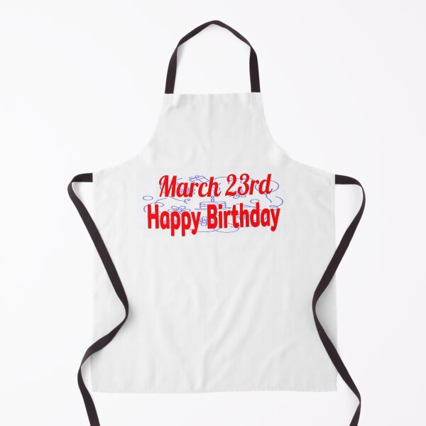 Item preview, March 23rd, Happy birthday  designed and sold by Sujinthaiart.