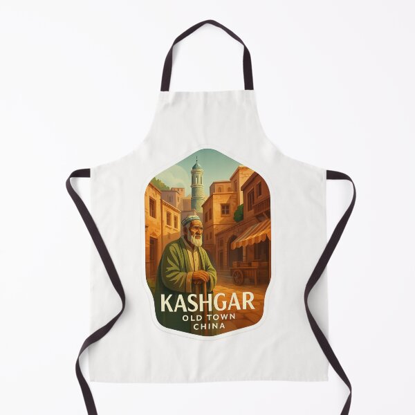 Item preview, Elder in Kashgar Old Town, Xinjiang, China designed and sold by Places On Earth.