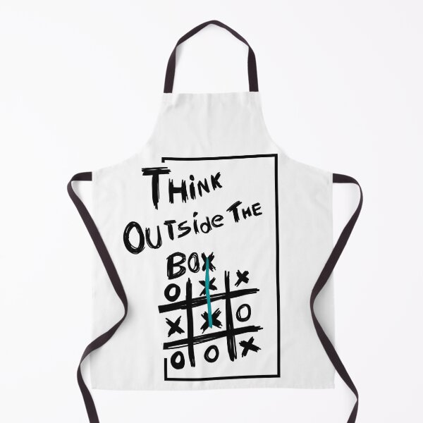 Artikelvorschau, Um die Ecke denken – Kreative Tic-Tac-Toe-Konzeptkunst entworfen und verkauft von OSAMA MO.