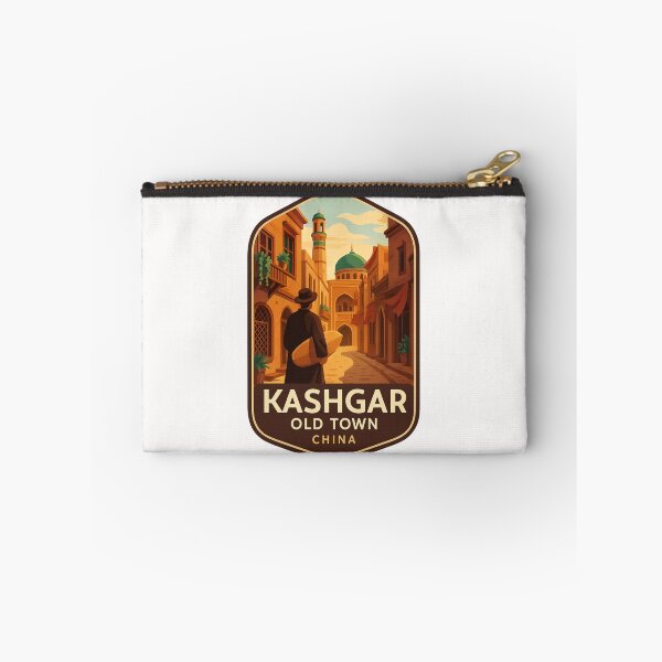 Item preview, Marketplace Scene in Kashgar Old Town, Xinjiang, China designed and sold by Places On Earth.