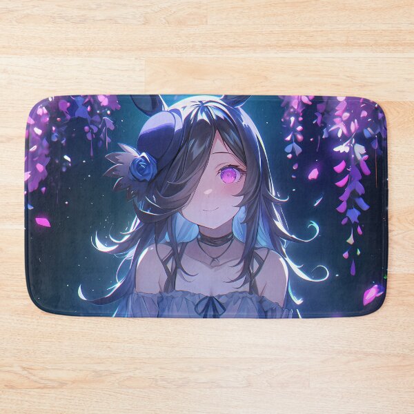 Item preview, Wisteria Moon Rice Shower Uma Musume Pretty Derby Anime Blossom Fantasy Scene designed and sold by HumbertoValveno.