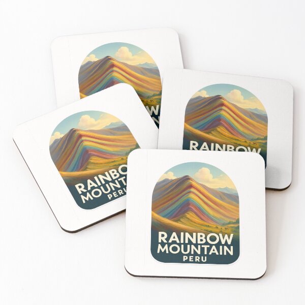 Item preview, Vinicunca Rainbow Mountain Landscape, Cusco, Peru designed and sold by Places On Earth.