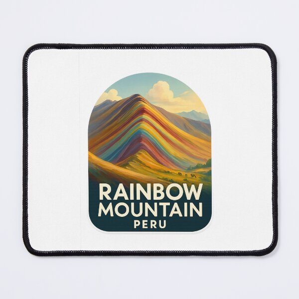 Item preview, Vinicunca Rainbow Mountain Landscape, Cusco, Peru designed and sold by Places On Earth.