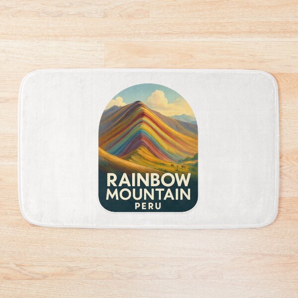 Item preview, Vinicunca Rainbow Mountain Landscape, Cusco, Peru designed and sold by Places On Earth.