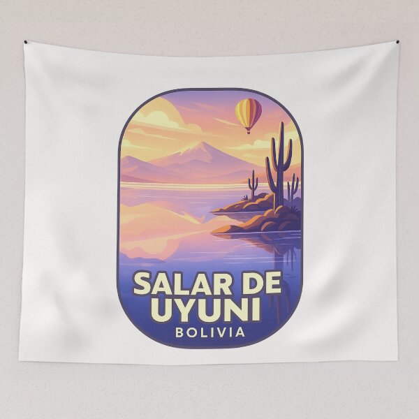 Item preview, Salar de Uyuni Sunset Reflection, Bolivia designed and sold by Places On Earth.