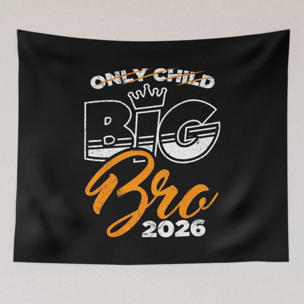 Item preview, Baby Brother Big Bro 2026 Only Child Was Yesterday Brothers designed and sold by GraceShelley.