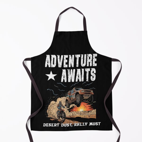 Item preview, ADVENTURE AWAITS DESERT DUST RALLY MUST motorsport rally driver co-driver rally team marathon rallies adventure rallies designed and sold by Jt41.
