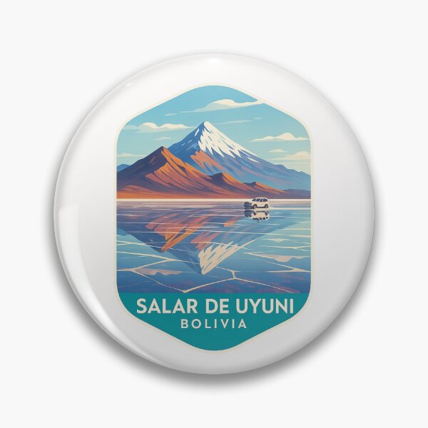 Item preview, Salar de Uyuni Mountain Reflection, Bolivia designed and sold by Places On Earth.