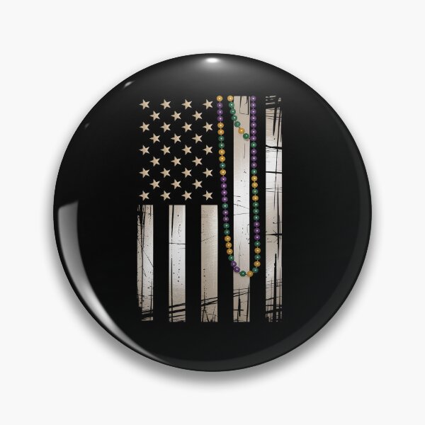 Item preview, Mardi Gras Beads American Flag designed and sold by Moxizz.
