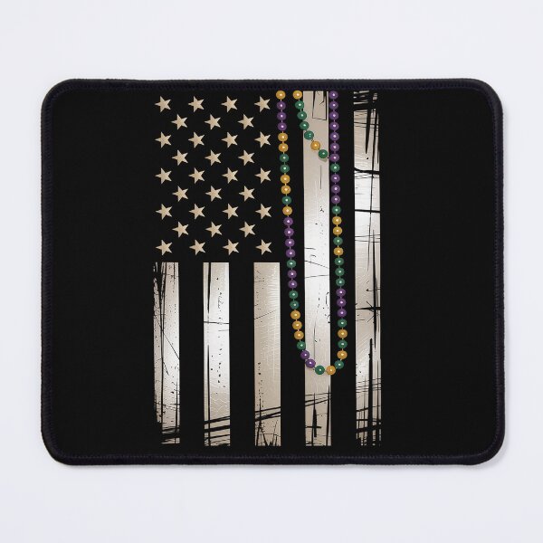 Item preview, Mardi Gras Beads American Flag designed and sold by Moxizz.