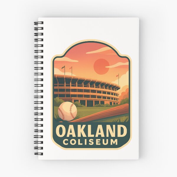 Item preview, Oakland Coliseum Baseball Sunset, California designed and sold by Places On Earth.